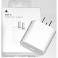 Apple 20W USB-C Power Adapter 2 Pin | Fast Charging Original Mercantile Wall Charger for iPhone, iPad, and More Mobile Accessories. 