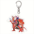 Pokémon Miraidon Keychain Koraidon Mewtwo Action Anime Figure Keychain Cute Cartoon Doll Toys Car Backpack Key Ring Pendant Gift. 
