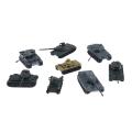 1:144 Model Toy 4D Sand Table Plastic Tiger Tanks World War II Germany Tank. 
