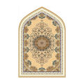 Beautiful Smooth & Durable Luxurious Carpet Style 3D Turkish Design Prayer Mat | Imported Janamaz - Prayer Mats King Size 31 X 47 inches / Jai namaz - High Quality Qleen Jaye Namaz - Turkish Qalin Jaye Nimaz -. 