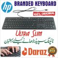 Keyboard (wired) For Pc & Laptop 100% Original Lot Stock Fancy Usb Slim Business Keyboard. 