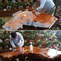 Multiple Sizes Transparent Protective Film Anti-scratch Surface Protection Film for Furniture Coffee Table Desk Wood Glass. 