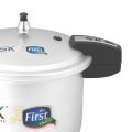 Panda Pressure Cooker with Easy Grip Bakelite Handles. 