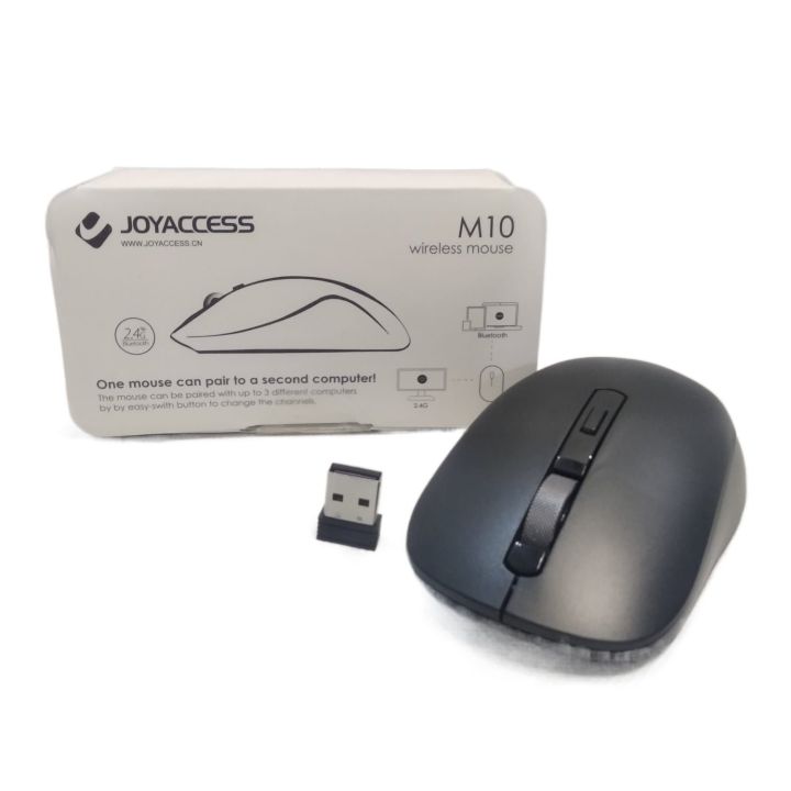 JOYACCESS%20M10%20Dual%20Mode%20Wireless%20Mouse/Mice%20Silent%20Clicks%20(3.0%20and%205.0%20Bluetooth%20+%202.4GHz%20Dongle%20)%20Wireless%20Mouse/Mice%20For%20PC%20/%20Laptop%20/%20MacOS%20/%20Android%20Adjustable%20DPI%20-%20Image%202