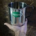 Stainless Steel Cup Lassi Mug Large Rust Free 600ml. 