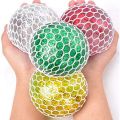 Pack of 3 High Quality Hand Toy Magic Colour Changeable Orbeeze Slime ball Grape Mesh - Mash Squish Ball Stress Release  Reliever Toy  Squeezing Rubber. 