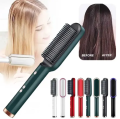 Hair Straightening Brush For Girls Electric Hair Straightener Curler Heating Styling Comb Straightening and Curling Hair 2 in 1 Styling Tool Three-minute styling straight hair comb. 