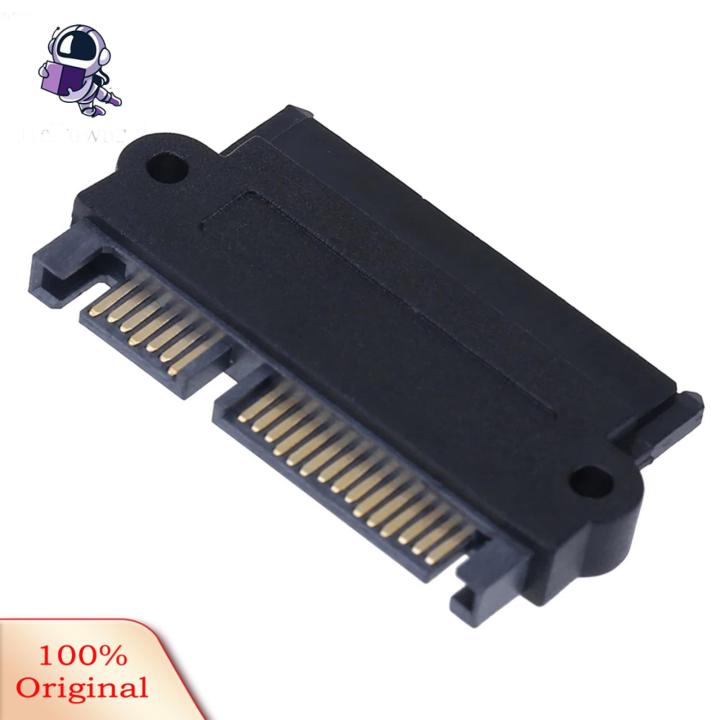 180-degree Angle Hdd Converter Sas to Sata Hdd Adapter Converter 180-degree Angle Straight Head 5gbps for Computer Accessories Fast Shipping Sas to 22pin Sata Adapter