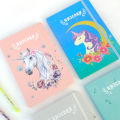 Cute MINI Unicorn Notebook Diary Book With Lined Paper For Kids Girls paper size A7. 