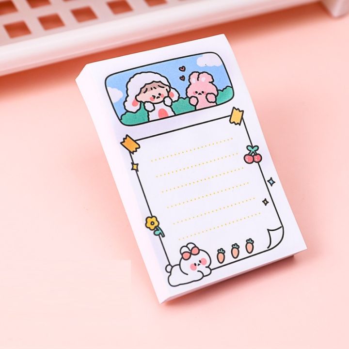 1%20Book%20of%2080%20Pink%20Girls%20%20Cute%20Sticky%20Notes%20Creative%20Office%20Stationery%20Message%20Notes%20-%20Image%209