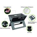 Notebook Portable Flat-Folding BBQ Charcoal Grill, 45x30cm BD-BBQ-10. 