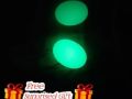 Night Glowing Stone Decorative Gravel Stones Glow in Dark Garden Pebbles Luminous Stone (Pack of 2). 