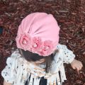 BBWORLD Soft Newborn Baby Girls Caps Cotton Baby Hat Infant Turban Elastic Floral Caps. 