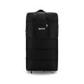HLNB Expandable Suitcase Bag Foldable Rolling Luggage Bag 3 Lays Waterproof Oxford Duffle Bag Suitcase 5 Wheels for Men Women Lightweight Suitcases Travel Duffel Bags (Black). 