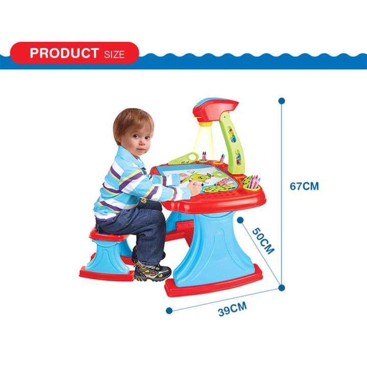 Educational%20Projector%20Kids%20Learning%20Table%20with%20Table%20Lamp%20Projector%20Desk%20With%20Stool%20For%20Kids%203-in-1%20Educational%20Projector%20Learning%20Table%20with%20Lamp%20&%20Drawing%20Board%20for%20Kids%20Educational%20Toy%20for%20Drawing,%20Writing%20&%20Creativity%20-%20Image%203
