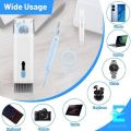 7-in-1 Airpod Cleaner Kit - Laptop Cleaner - Keyboard Cleaner kit, Portable Multifunctional Cleaning Tool for PC Monitor/Earbud/Cell Phone/Laptop/Computer/Bluetooth Earphones. 