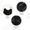 Stylish and fancy baby frock Black and red color frock beautiful frock for kids Beautiful baby dress Fashionable baby girl outfit Trendy baby girl frock. 