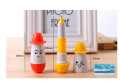 01PC Korean Creative Stationery Smiley Face Retractable Ballpoint Fridge Magnet gel Pen Cute Cartoon Hat Pill Pen Novelty Pens for Writing. 