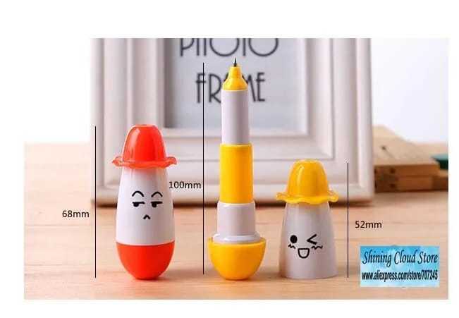 01PC%20Korean%20Creative%20Stationery%20Smiley%20Face%20Retractable%20Ballpoint%20Fridge%20Magnet%20gel%20Pen%20Cute%20Cartoon%20Hat%20Pill%20Pen%20Novelty%20Pens%20for%20Writing%20-%20Image%206