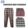 Pack Of 1 -Best Quality Fleece Night Wear Checkered Pajama For Men/Boys. 