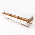 Rectangular Living Lounge Bedroom LED Wall Console Table | Modern TV Stand, Wooden TV Unit, and LED Media Console Table for a Stylish Living Experience. 