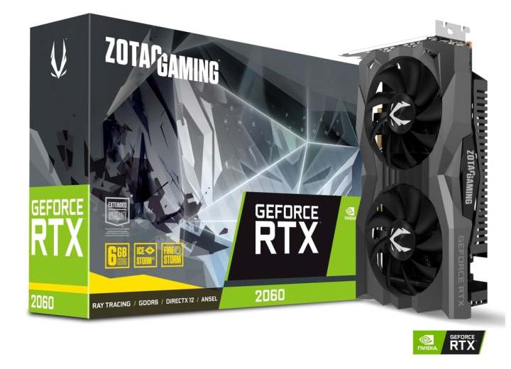 Zotac Gaming GeForce RTX 2060 6GB 192BIT GDDR6 GRAPHIC CARD