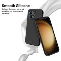 Redmi note 12 4G Case Rock Slim Soft Silicon Matte Phone Cover - Black. 