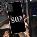 Fashion Sons of Anarchy Phone Case For Galaxy Samsung A12 A22 A32 A42 A52 A52S A72 A54 A34 A24 A14 A73 A53 A33 A23 A13 F52 F62 C. 