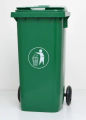120 liter Dustbin-Bin-Hudbin with Wheel 120 litre Dustbin-Garbage Bin-Wastebasket Container. 