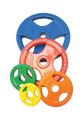LiveUp Weight Plates Rubber Coated Olympic - 1.25KG X 2. 