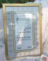 Nikkah certificate with frame wedding accessories and gifts. 