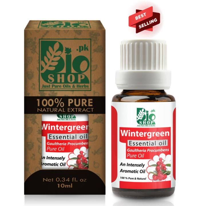 Bio Shop™ Wintergreen Aromatherapy Essential Oil - 100% Pure & Natural ...