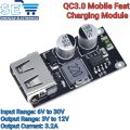 QC3.0 USB DC-DC Buck Converter Charging Step Down Module 6-32V to Fast Quick Charger Circuit Board 3V 5V 12V. 