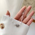 Pearls Butterfly Beaded Necklaces For Women Girls Vintage Retro Classic Style Butterfly Necklace Fashion Jewelry. 