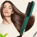 High quality Multi-Function Professional Hair Straightener, Tourmaline Ceramic Hair Curler, Multi-Function Brush and Comb Hair Straightener, for Long and Short Hair. 