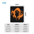Metal Gear Solid Fox Logo Mouse Pad Square Non-Slip Rubber Mousepad for Gaming Computer Desk Pads Video Game Laptop Mouse Mat. 