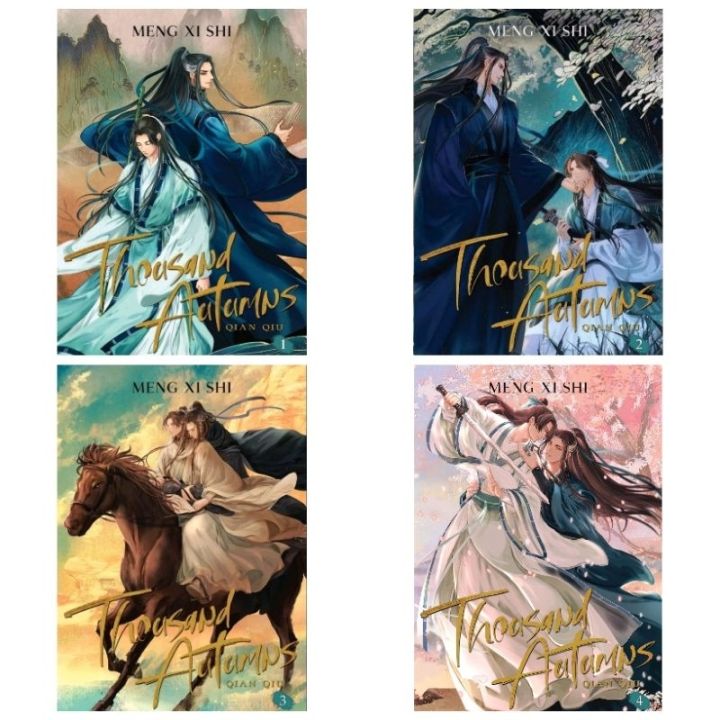 Thousand Autumns: Qian Qiu (Novel) (1-4 book series) By Meng Xi Shi