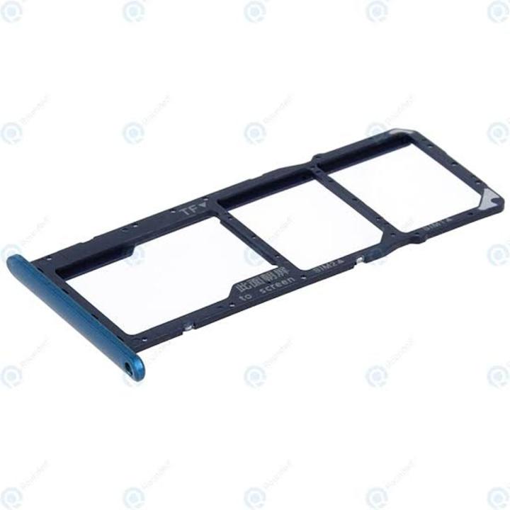 Huawei Y7 Prime 2019 SIM Tray Sim Jacket Sim Slot Sim Door For Huawei Y7 Prime 2019 _ Blue