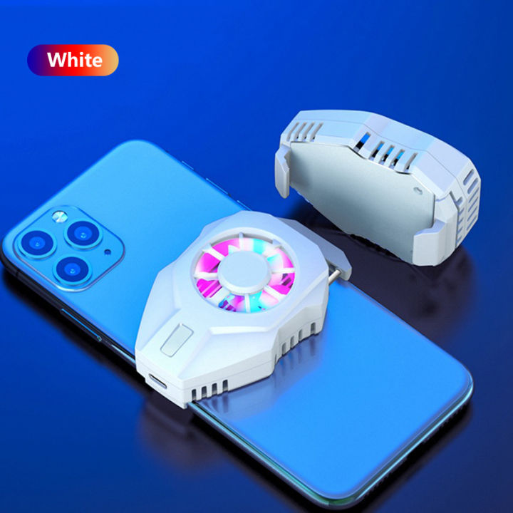 MOBILE RADIATOR L01 White Cooling Fan | Turbo Phone Cooler | Reduce ...