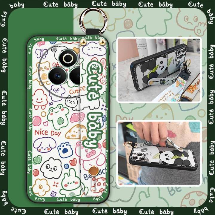 Anti-dust%20protective%20Phone%20Case%20For%20Realme%20P3%20Pro%205G%20Durable%20Anti-knock%20Dirt-resistant%20Fashion%20Design%20Wrist%20Strap%20ring%20-%20Image%204