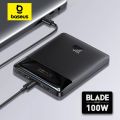 Baseus Laptop Power Bank 20000mAh, 100W Portable Super Fast Charging Powerbank for, MacBook Air, Dell, IPad, HP, iPhone, Samsung Galaxy and More. 