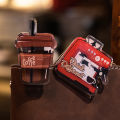 RHS Online 2PCS Vintage INS Acrylic Binder Clip Coffee Old Time Series Book Paper Clip Ticket Bill Clips Hand Ledger Clip. 