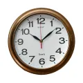 Hitco Round Simple Wall Clock - Wall Clock For Home and Office - Step Movement High Quality Watch - Wall Clocks for Bedroom / Living Room / Decor - Clock Wall Stylish. 