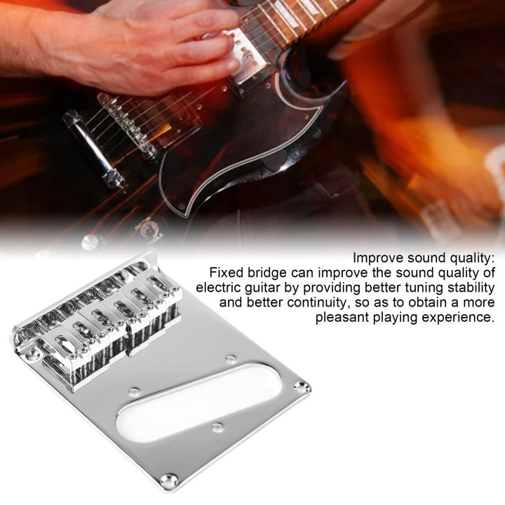 Guitar%20Hardtail%20Bridge%20Metal%20Electric%20Guitar%20Fixed%20Bridge%206%20Strings%20for%20Replacement%20-%20Image%207