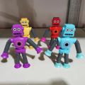 Anti-stress Toy Robot Pipe Stretch Tube Bunny Fidget Pipe Toys. 