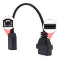 OBD2 Cable for Honda 3Pin OBD1 Adapter OBD2 OBDII 3 Pin to 16 Pin. 