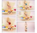 1Pcs Metal Zinc Alloy Fashion Keychains High Heel Shoe Sandals For Women Bag Charm Keychain Car Key Rings Accessories - Color Randomly. 