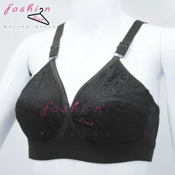 Cotton%20Net%204%20Hooks%20Multi%20color%20Bra%20for%20girls%20Blouse%20Brazier%20Brassier%20for%20Women%20Under%20garments%20for%20girls%20-%20Image%202