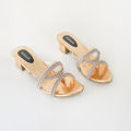 New Heel Sandal for Girls and Women's Fashion 2 Inches Block Heels. 