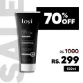 Loyi Activated Charcoal Face Wash 100ml | Detox, Pore Cleanser, Oil Control | Anti-Acne Facewash for Oily & Combination Skin. 